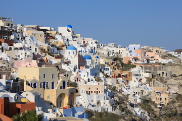Village d'Oia à Santorin - Cyclades - Grèce