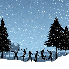 Children playing