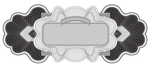 Secure design frame vector #5
