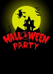 Halloween Party Plakat - Flyer