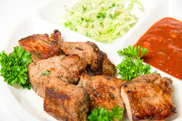 Grilled meat