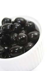 Schwarze Oliven