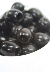 Schwarze Oliven