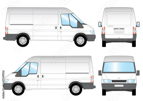 ford transit vector