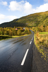 scandinavian road