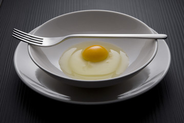 assiette et couvert