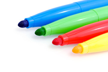 Gros feutres colorés