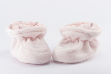 Fototapeta newborn shoes obraz