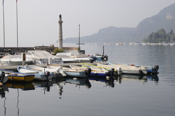 Fischerhafen in Garda am Gardasee