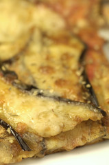 Pizza con melanzane