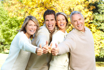 Obraz premium Happy family