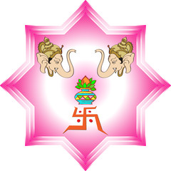 Ganesha Diwali Greeting