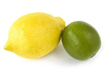 Zitrone und Limette