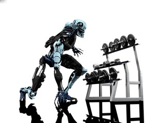 The robot and sports