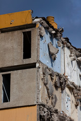 Immeuble effondré