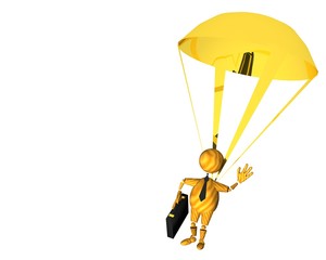 parachute doré