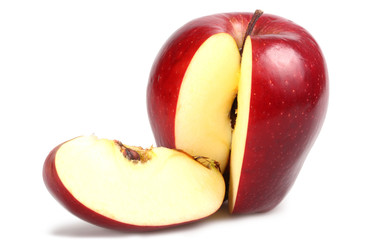 red apple