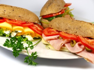 fresh delicious baguettes