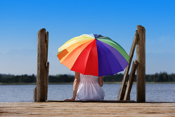 Alleine am See