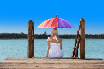 Girl with a Umbrella
