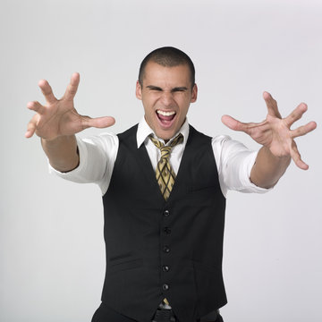 homme d'affaires illusioniste