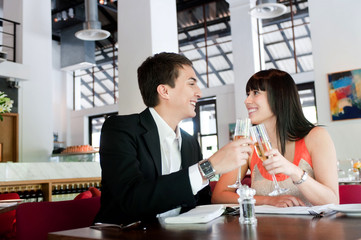Couple with Wine