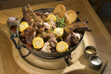 Grilled meat
