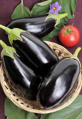 Eggplants.