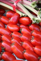 tomates,sur un marché