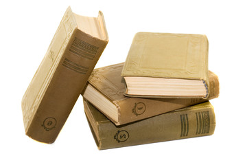 Stack of old book