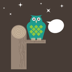 Fototapeta premium night owl