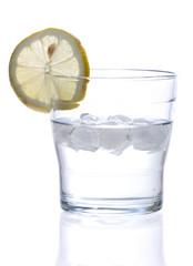 Glass of lemonade