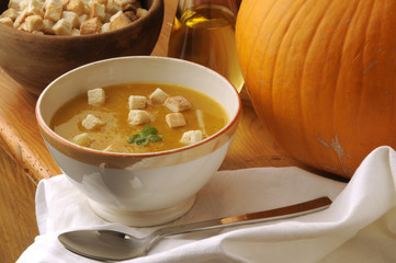 Zuppa di zucca - Cucina vegetariana