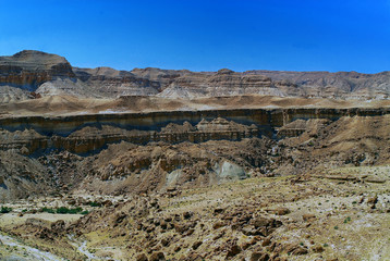 Canyon oued du Sud Tunisien