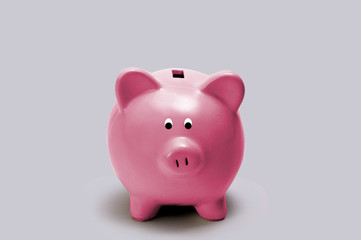 Little pink piggy bank