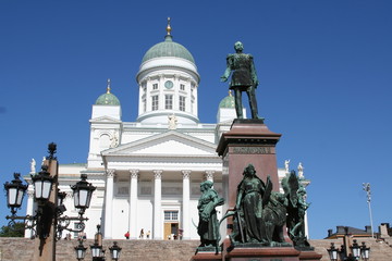 Fototapeta premium A cathedral in North Europe