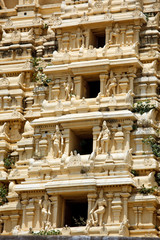 Gopuram (tower) of Hindu temple