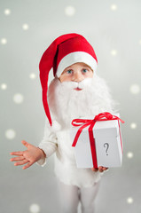 bambino babbo natale