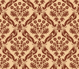 damask seamless background