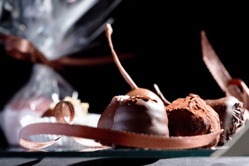 chocolate truffles.