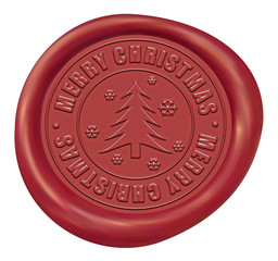 Merry Christmas Wax Seal