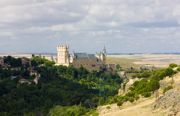 Fototapeta na wymiar Twierdza Alcazar, Segovia, Kastylia i León, Hiszpania