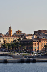 Obraz premium port d'Ajaccio