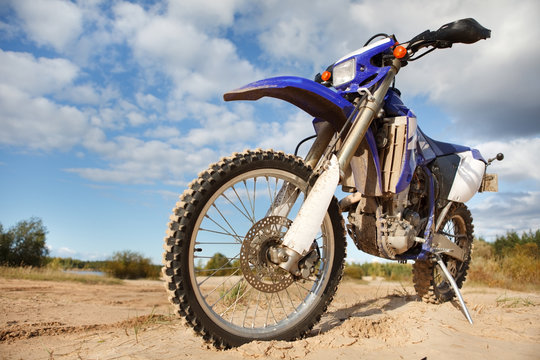 Fototapeta Off-road motorbike