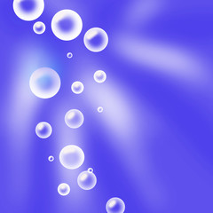 Disco Bubbles Illustration