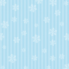 Background Snowflakes And Stripes