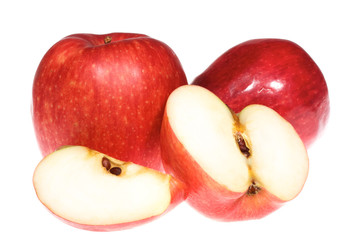 red apples