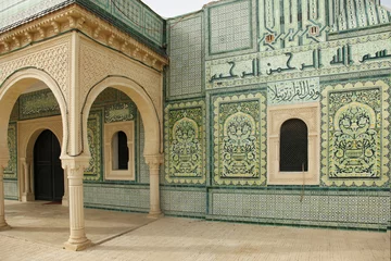 Wandcirkels tuinposter Moschee in Zarzis, Tunesien © jh Fotografie