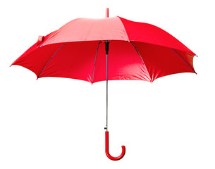 classic red umbrella