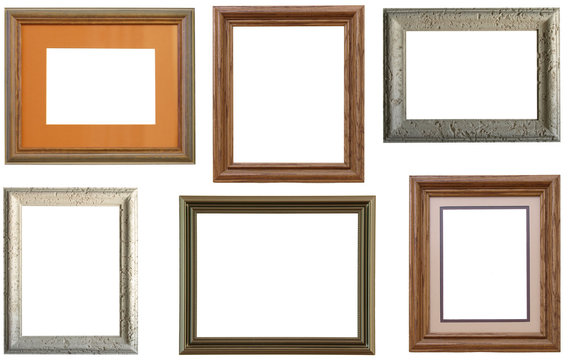 Collage of  various picture frames
